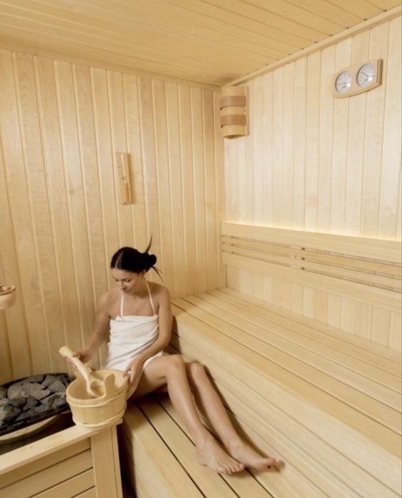 Sauna, sauna parowa, bania, sauna ogrodowa. Si