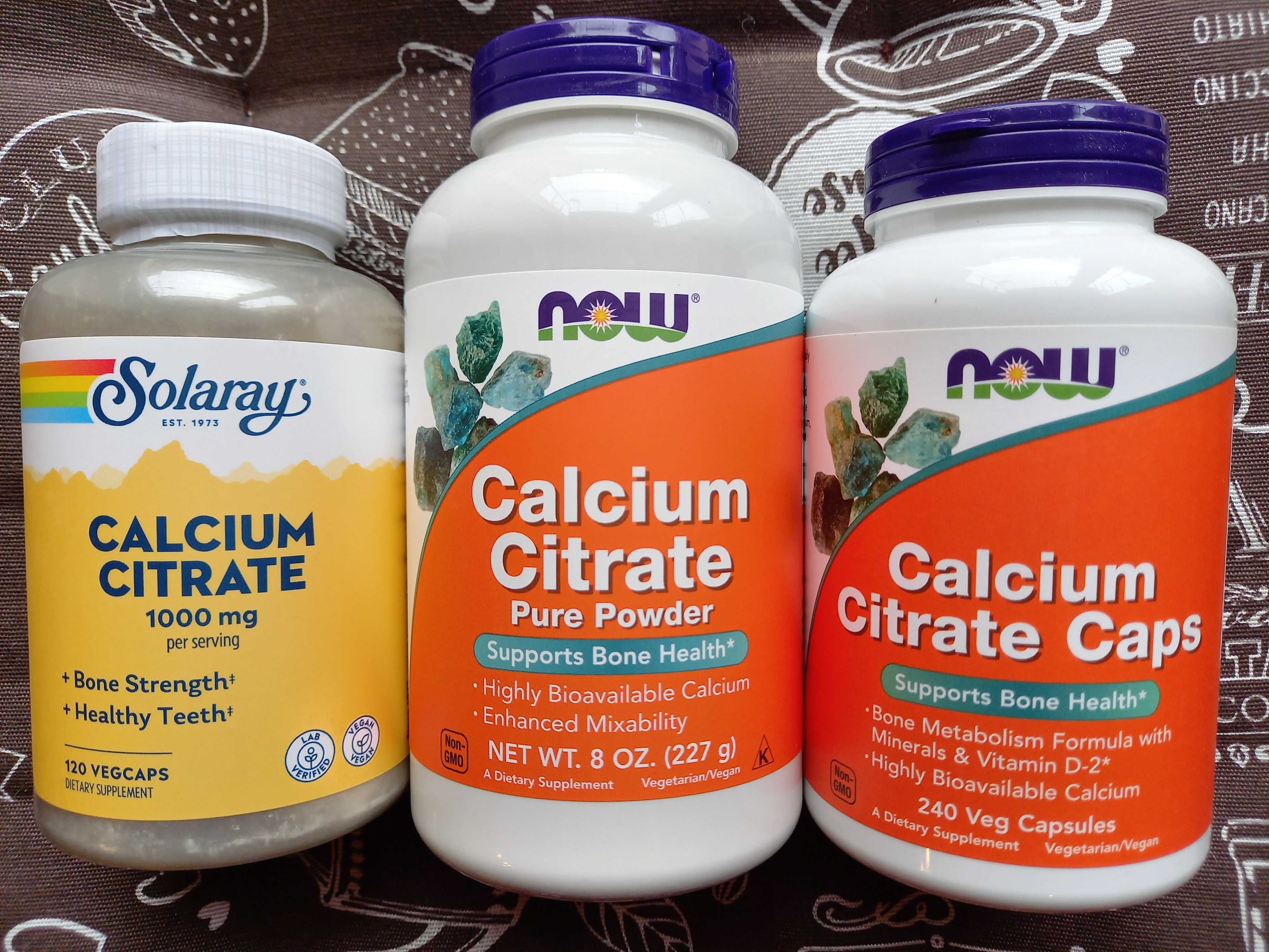 Calcium Citrate кальций цитрат кальцій Now Foods solaray 21 st century