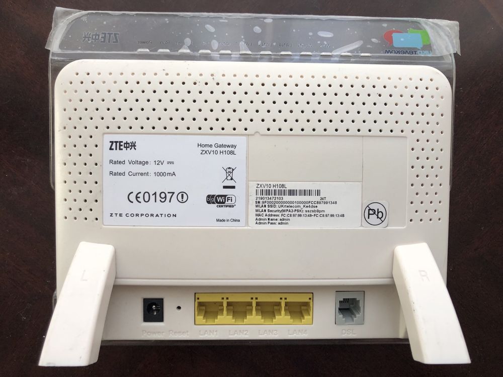 Роутер wi-fi, ADSL - модем