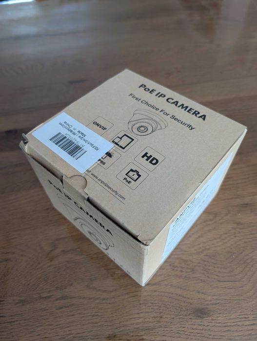 Câmara de segurança IP PoE 5 MP