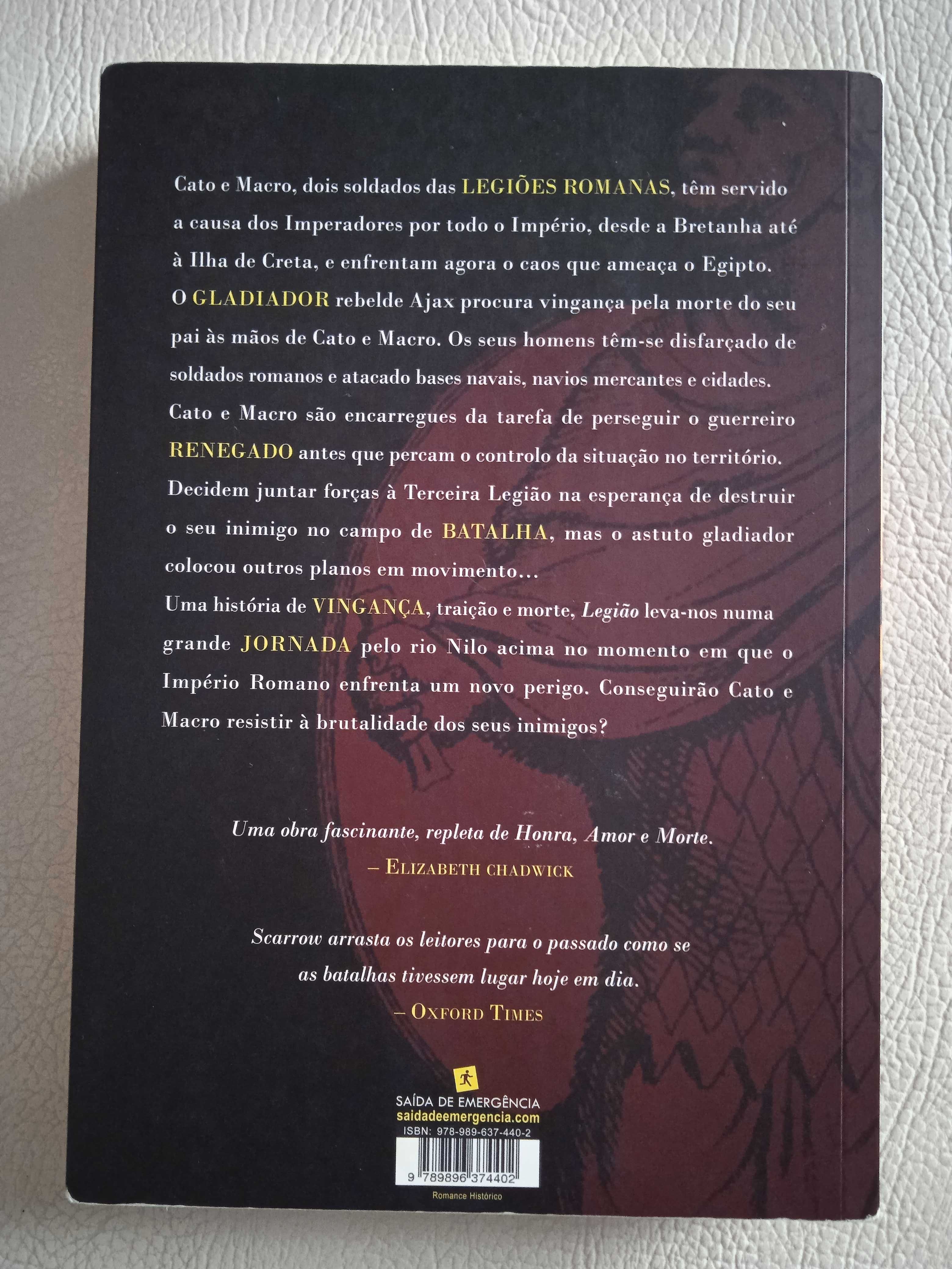 Legião de Simon Scarrow, livros baratos