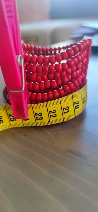 Bransoletka vintage drewno