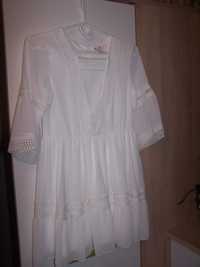 Sukienka komunijna biała Anbor 140