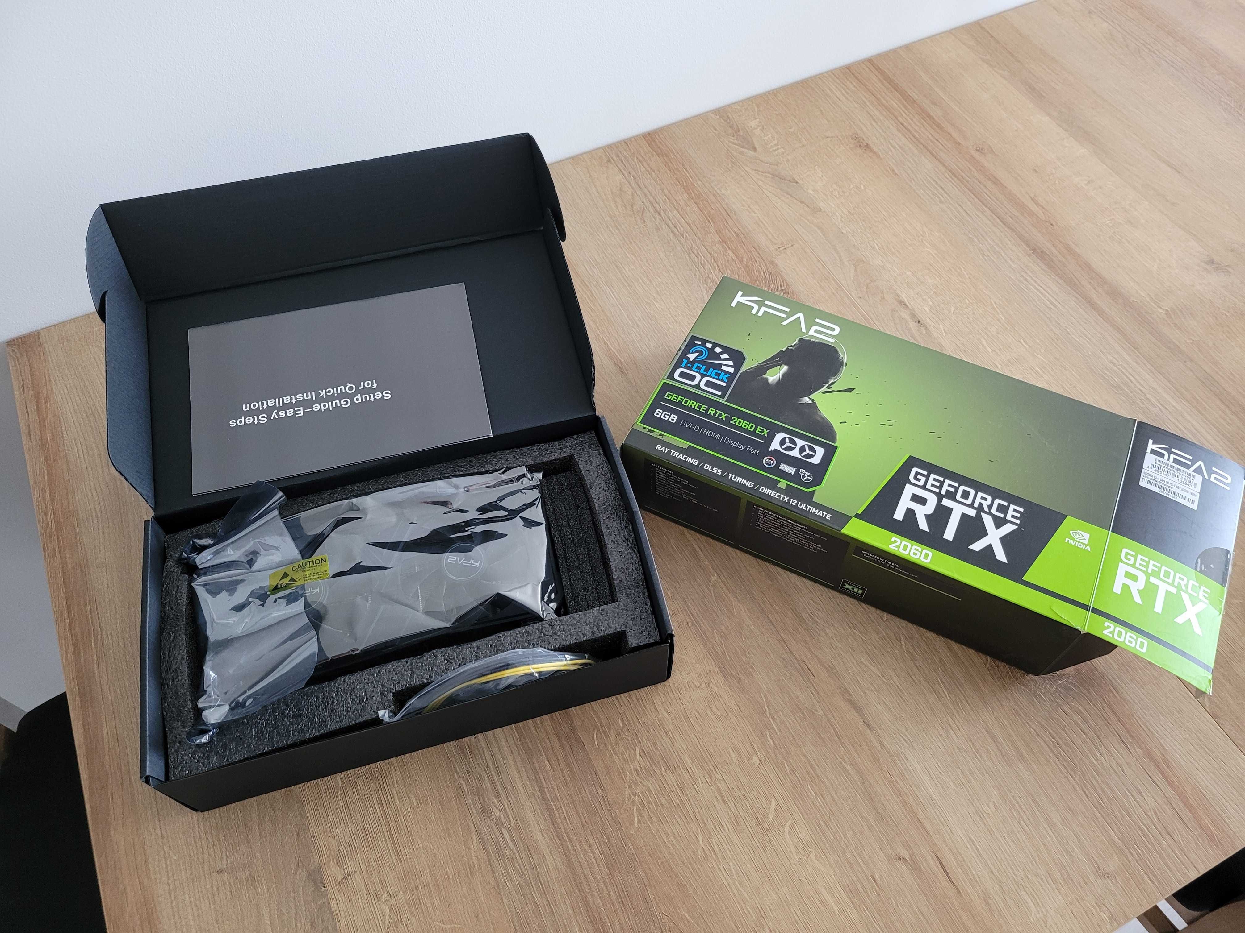 Karta graficzna KFA2 GeForce RTX 2060 EX 1-Click OC 6GB GDDR6
