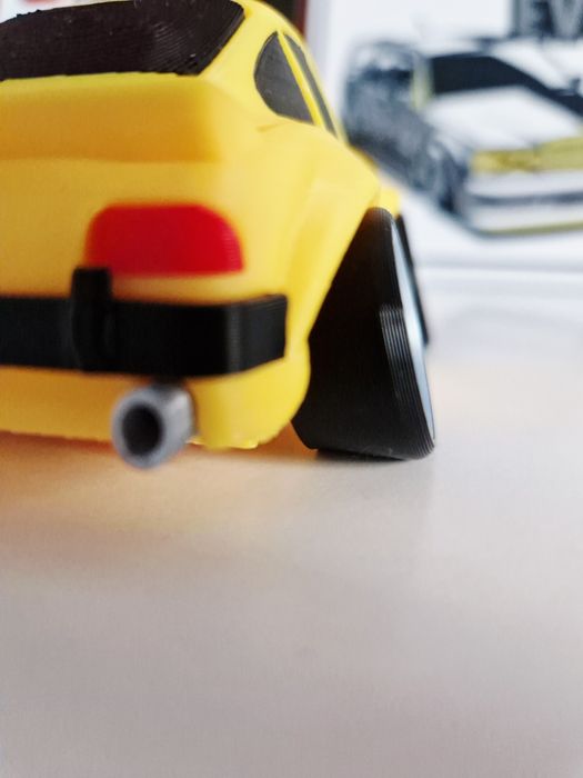 Porsche 911 Tooned samochód sportowy hot wheels