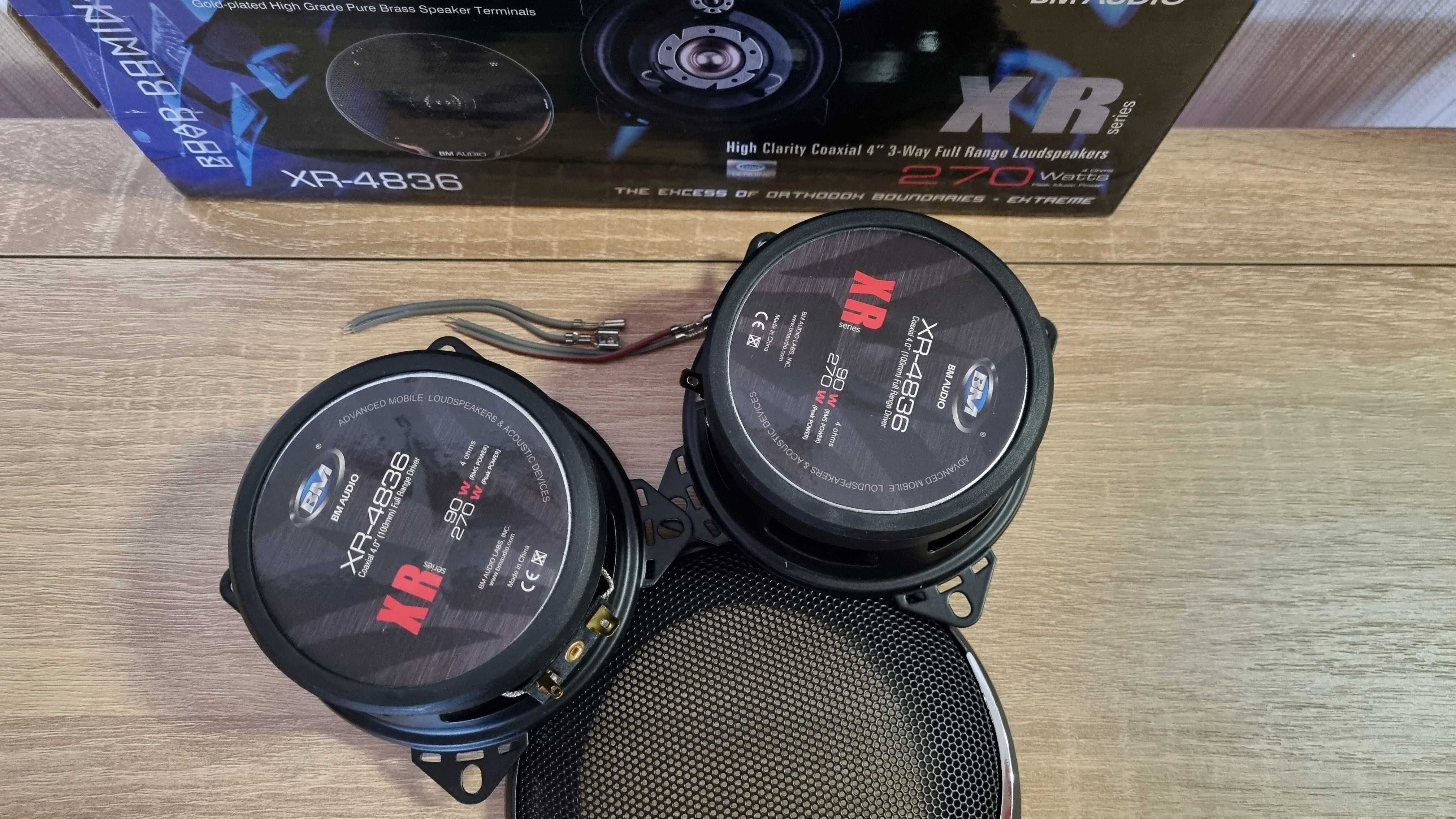 Динаміки bm audio xr4836 10см 270вт автодинаміки