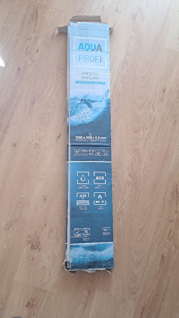 Aqua Profi Panele winylowe AC5 2,2mm Dąb 9m2 38sztuk