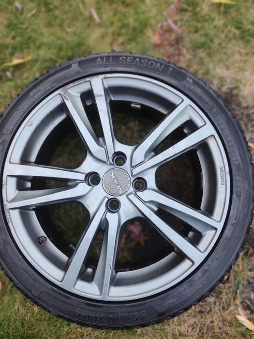 Alufelgi MAK 17 cali 4x100 opony zimowe REZERWACJA do 16.11 .25