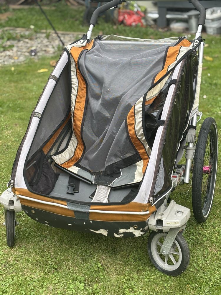 Przyczepka rowerowa Thule Chariot CX1 – dwuosobowa