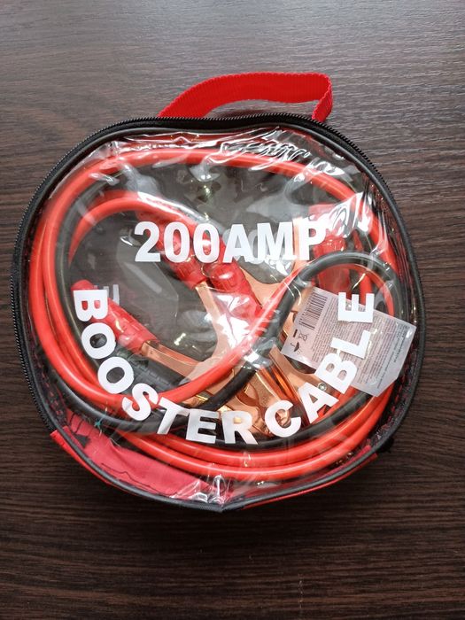 Провода для прикуривания авто (пусковые провода) 200А, 2м