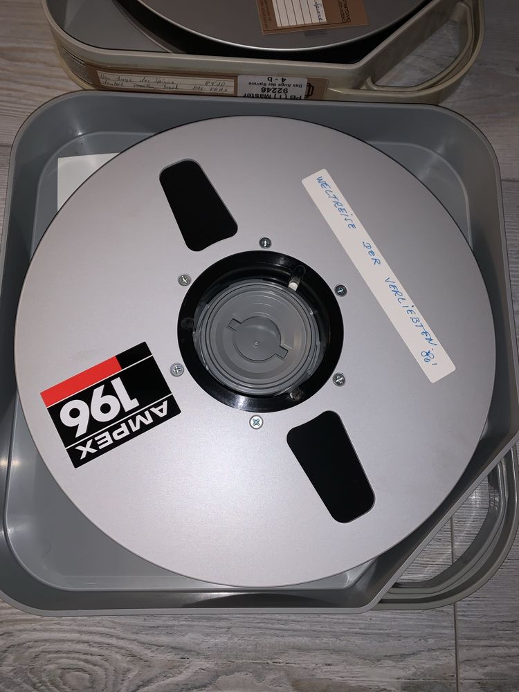 Tasmy Ampex  Szpule