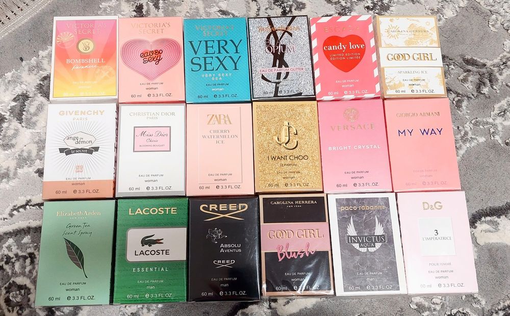 Парфуми , духи , гель для душа, аромадифузор