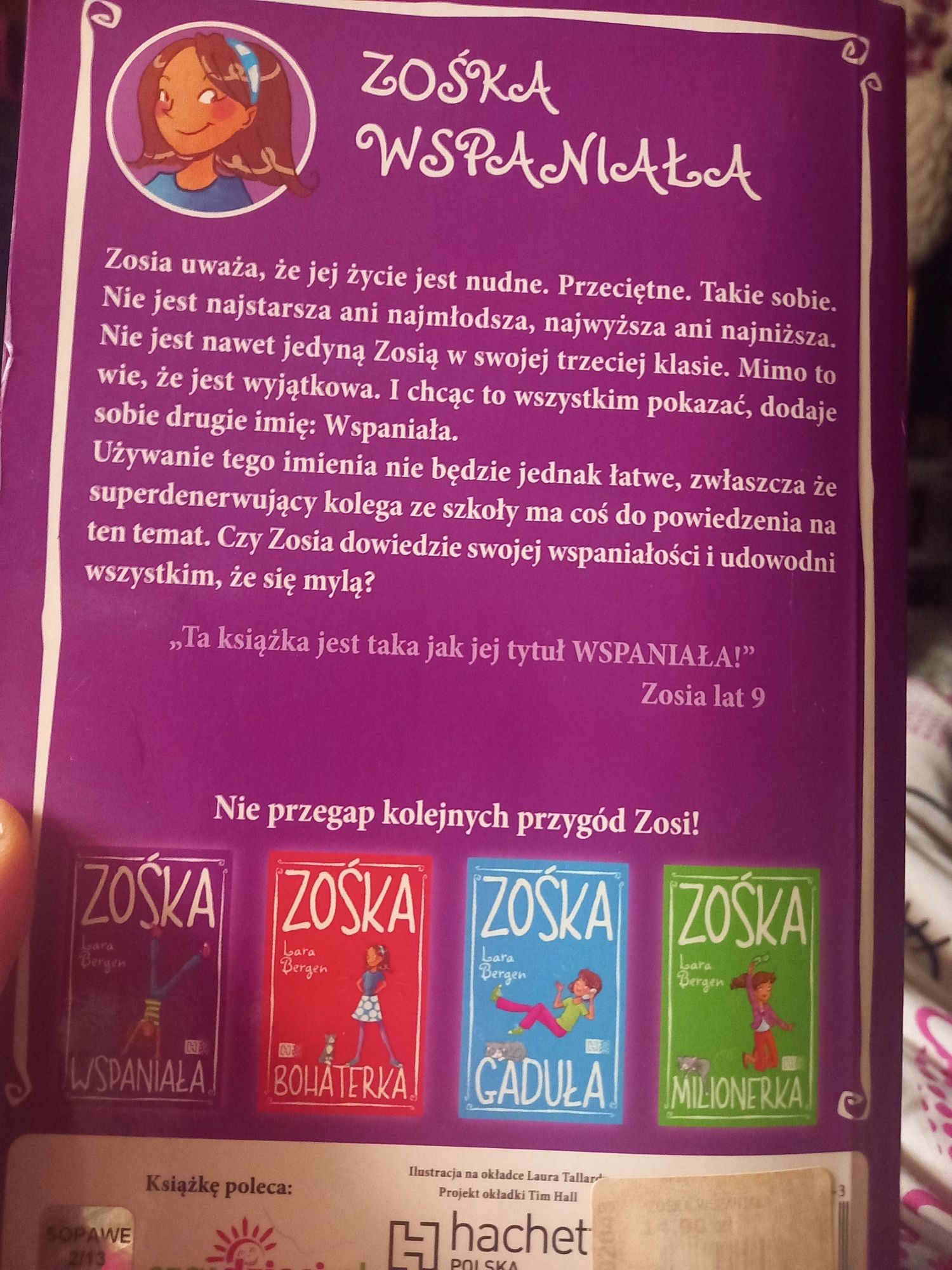 Zośka Wspaniała książka