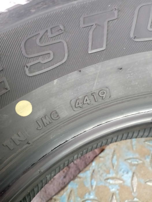 Opony letnie 4x 195/80R15  Bridgestone 2019 #A009