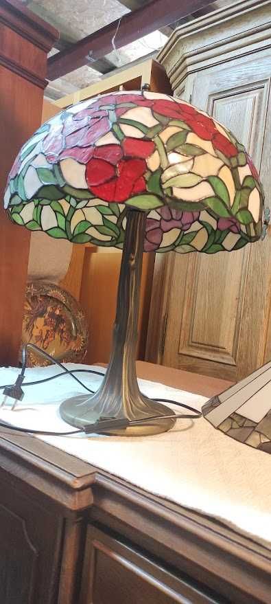 Lampa stojąca TIFFANY wisząca witrażowa