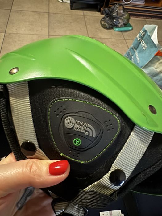 Шолом Demon Audio Phantom Team Helmet (green)