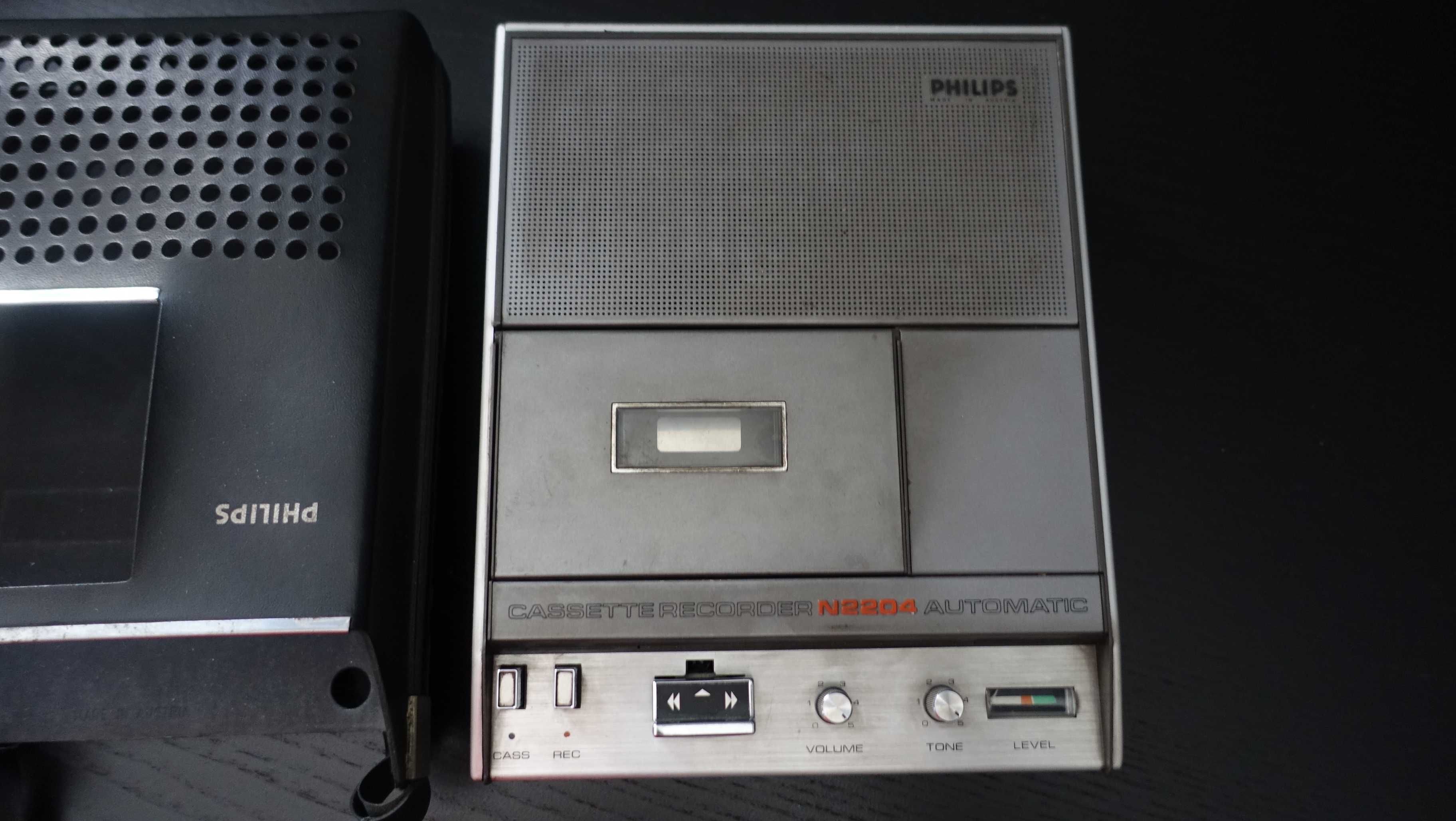 Magnetofon reporterski Philips N2204 - historyczny model