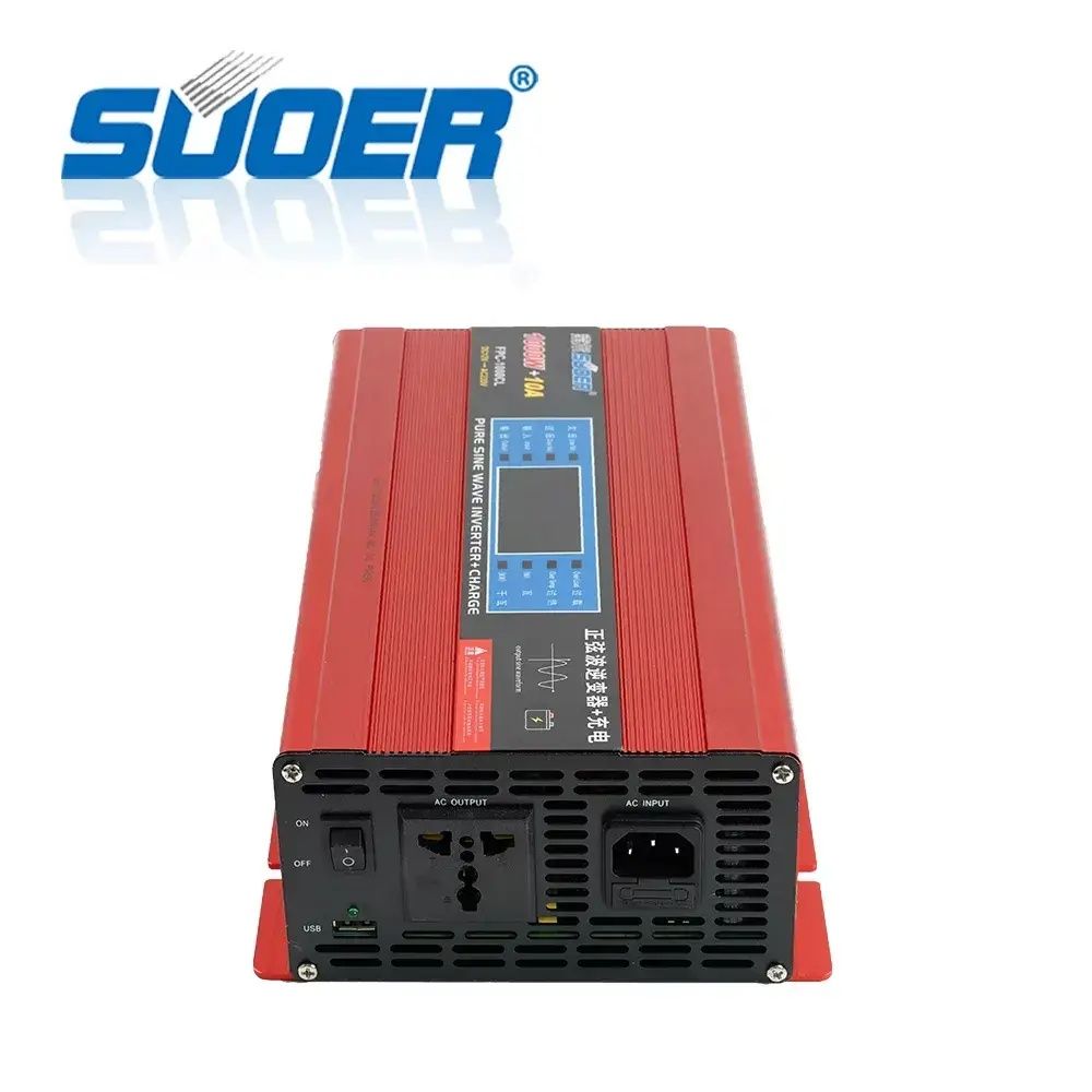 Инвертор Suoer FPC-1000CL Charger 10A с функцией зарядки