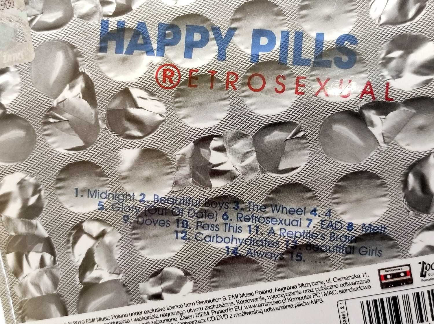 Retrosexual - Happy Pills płyta CD fabrycznie nowa folia