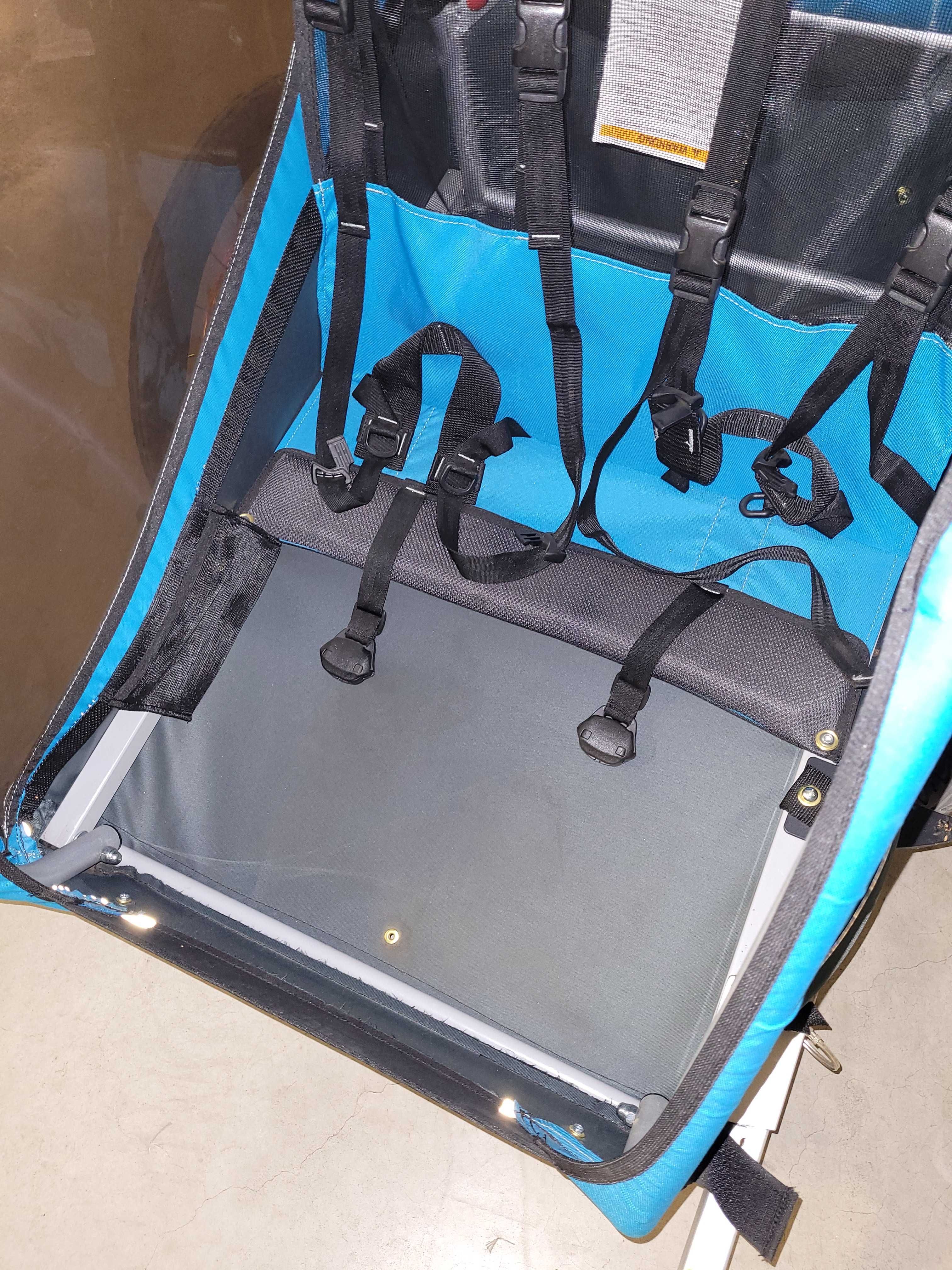 Przyczepka rowerowa Thule Coaster XT, dla dwójki dzieci