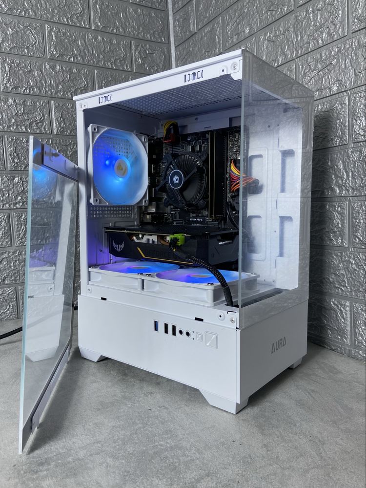 Ігровий ПК,Компьютер(i3-10100f,DDR4 16GB,GTX 1660 SUPER,SSD240,HDD1TB)