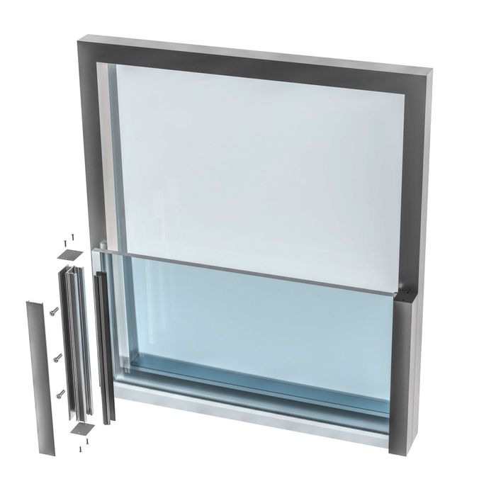 aluminiowe profile, balkon francuski, portfenetr, balustrada