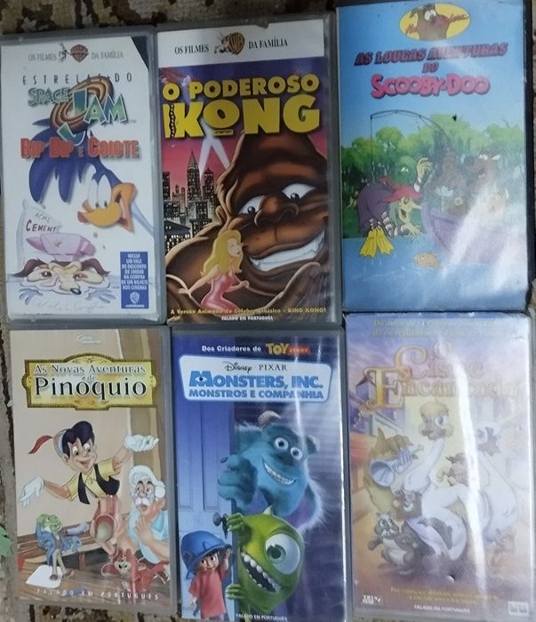 +50 cassetes VHS