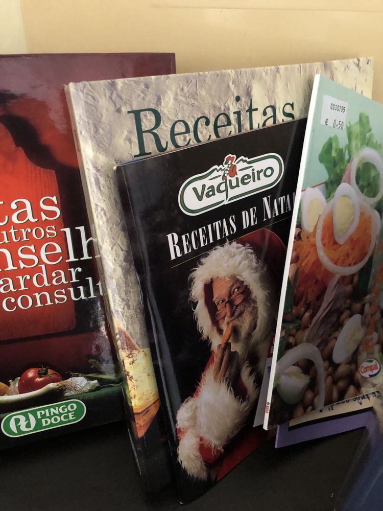 Livros receitas variados