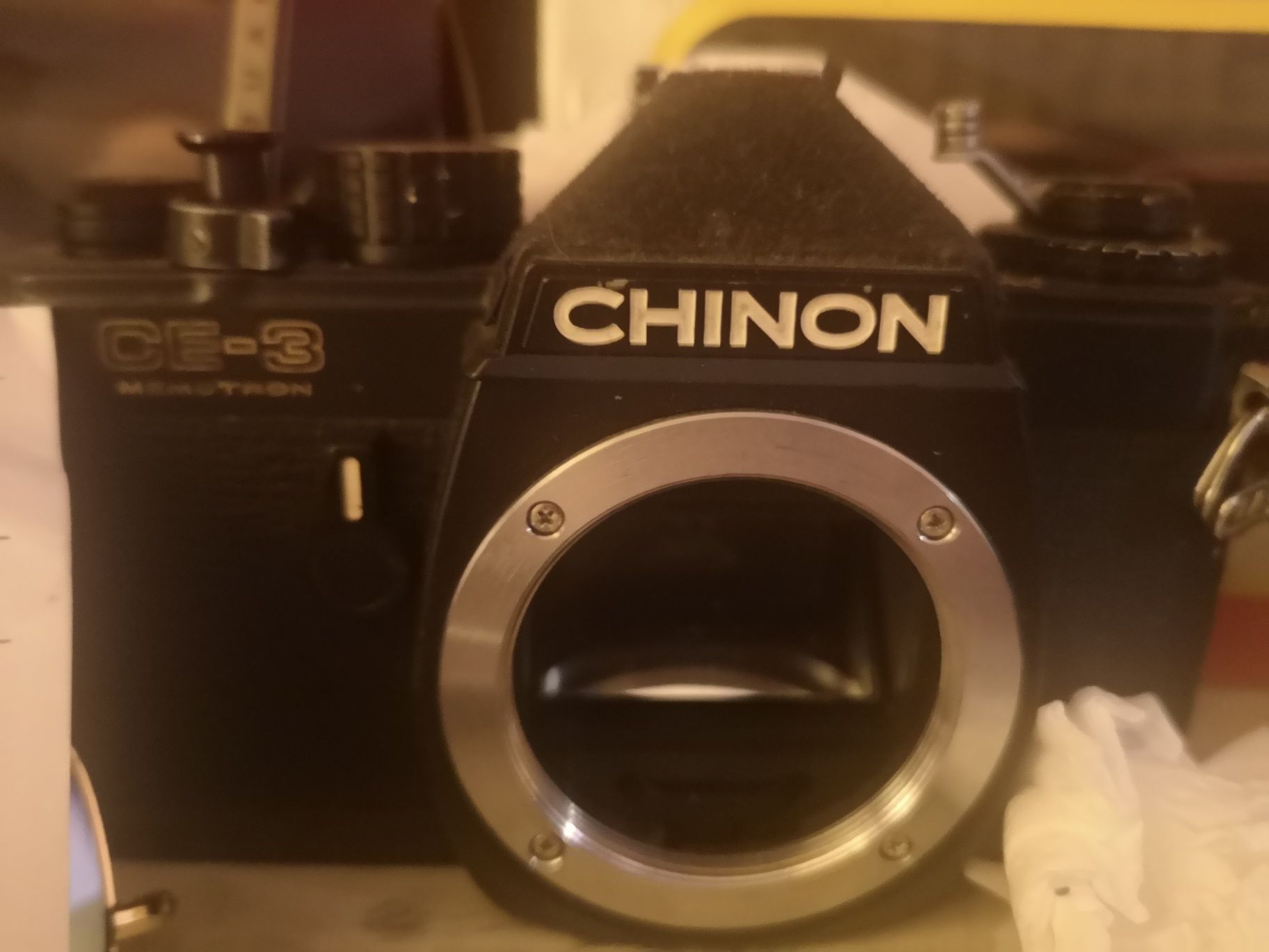 Máquina Fotográfica Chinon Ce-3 Memotron (70s)