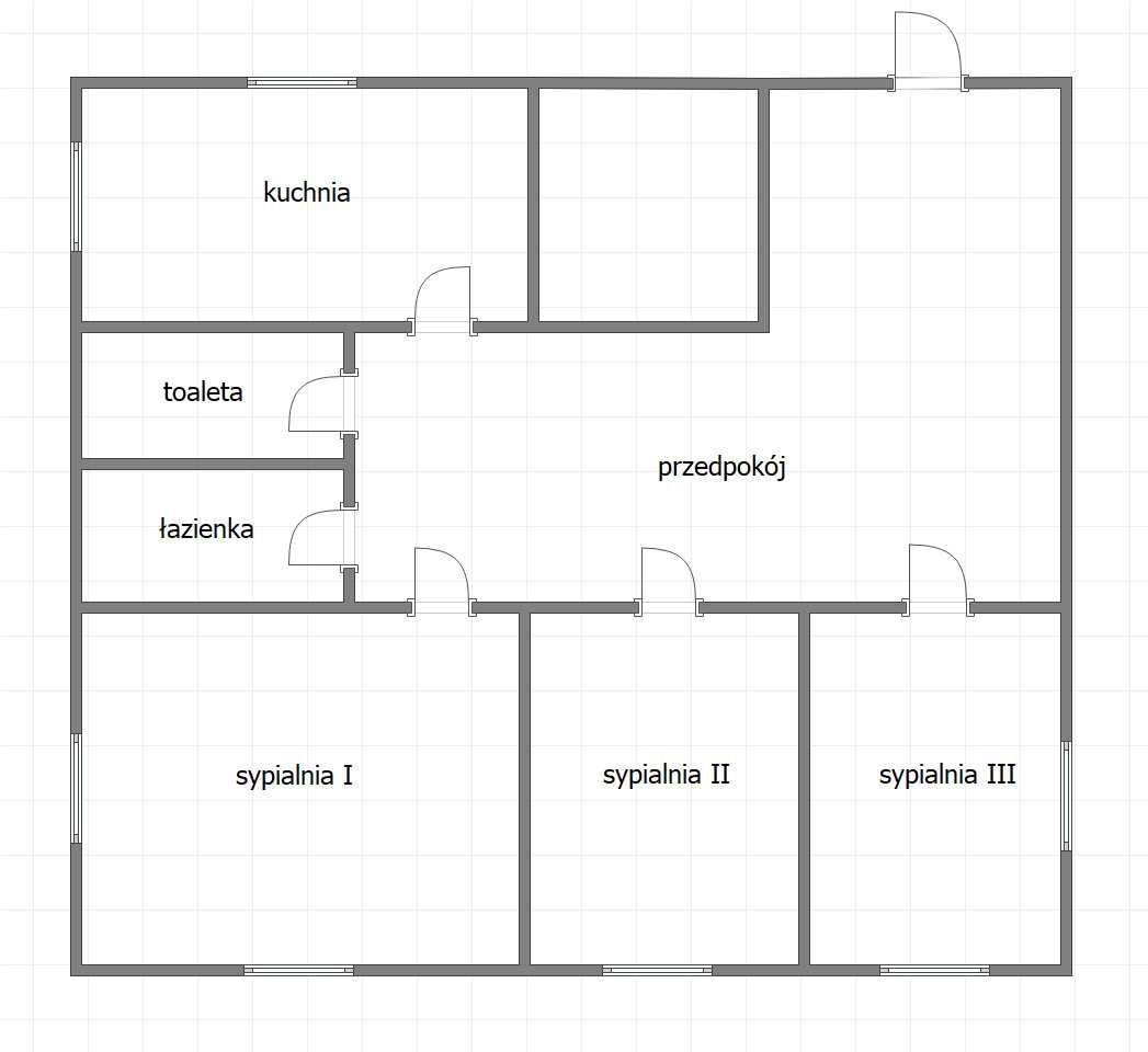 3 osobne pokoje | Osiedle Zielone | 80m2 | Huta |