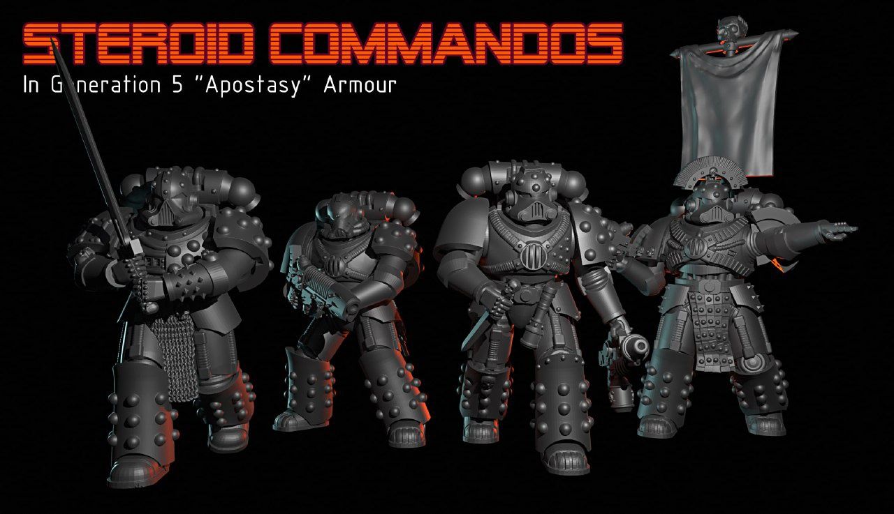 3D друк фігурок Warhammer 40000 і не тільки