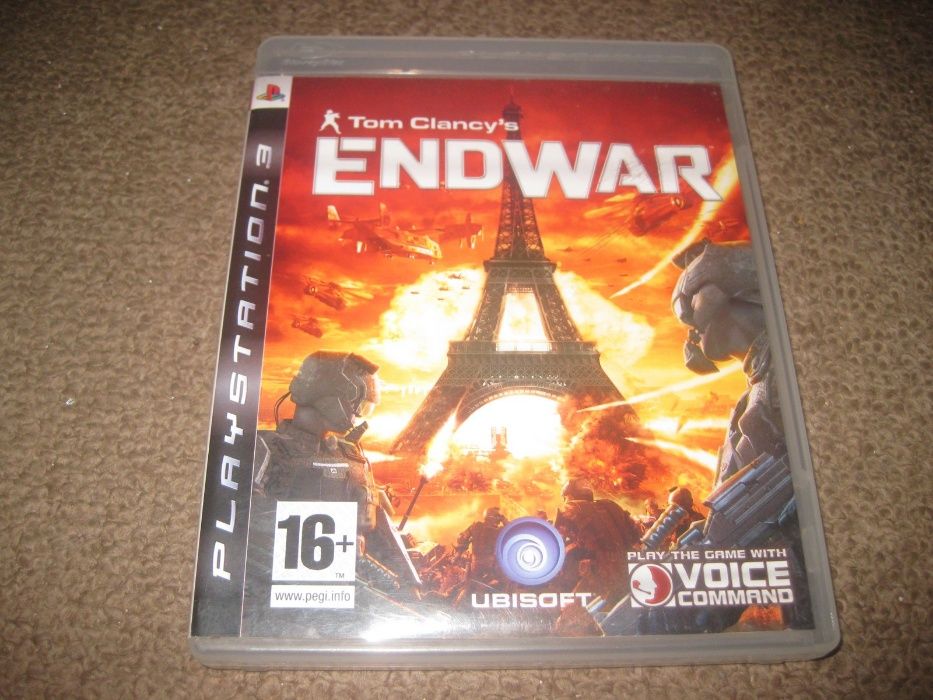 Jogo "Tom Clancy`s- Endwar" PS3/Completo!