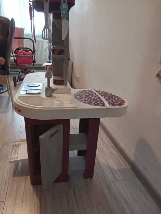 Kuchnia Smoby Tefal Xl. Kasa fiskalna i akcesoria kuchenne.  Wysyłka.