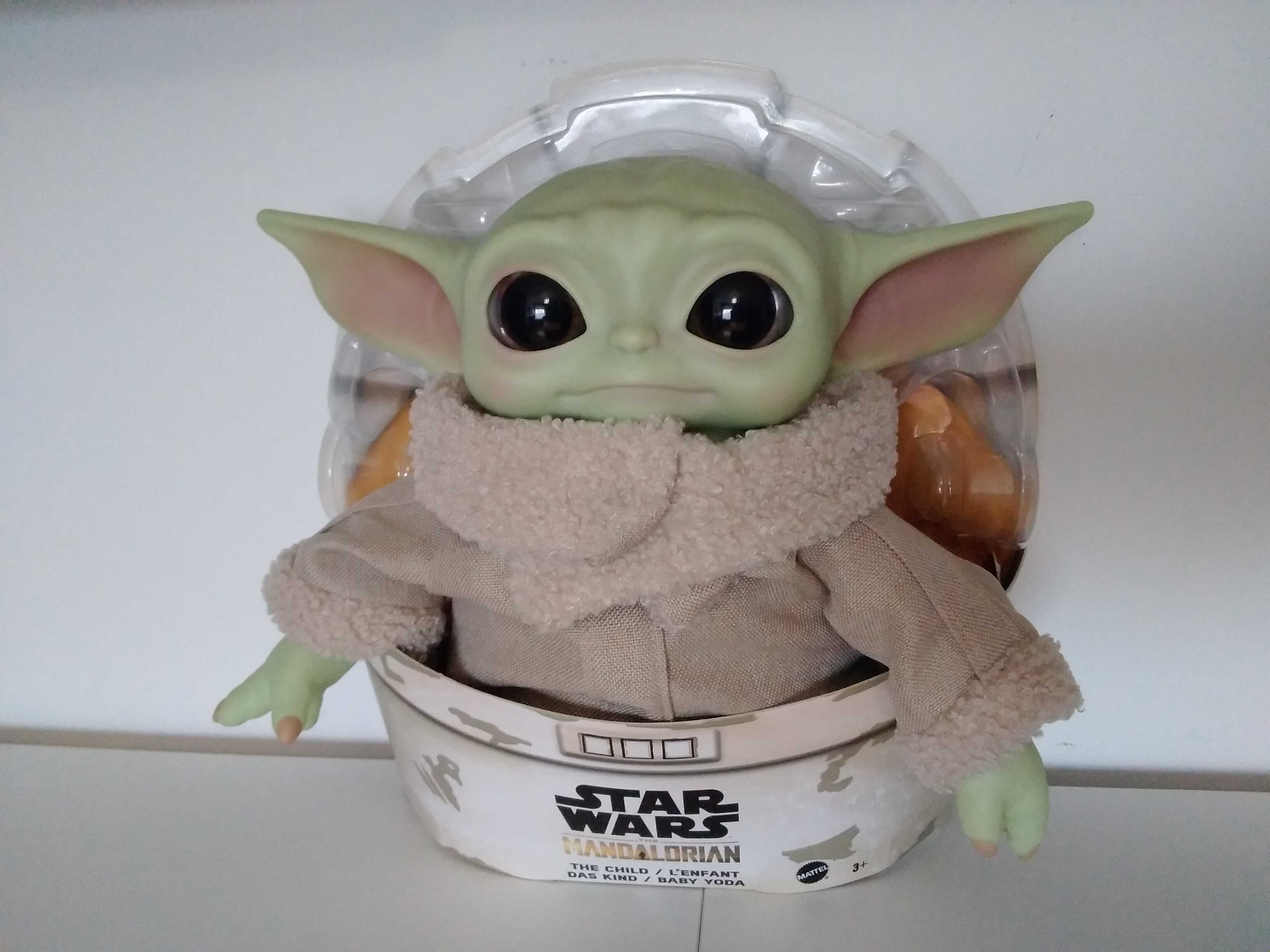 Boneco Peluche Baby Yoda 28cm Mandalorian de Star Wars The Child