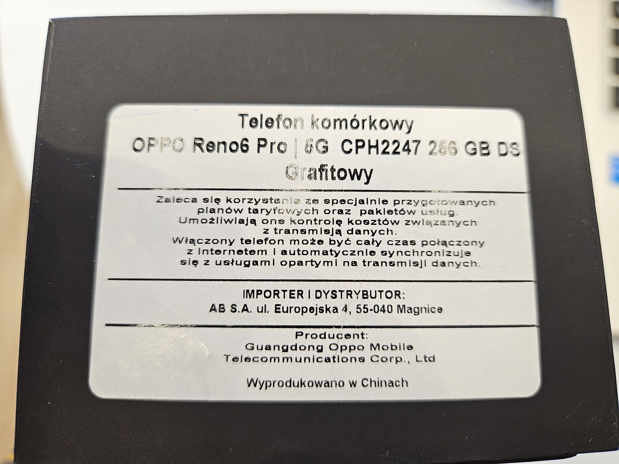 Oppo Reno6 Pro 5G