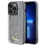 Etui Guess Sequin Script Metal Na Iphone 14 Pro Max - Srebrne