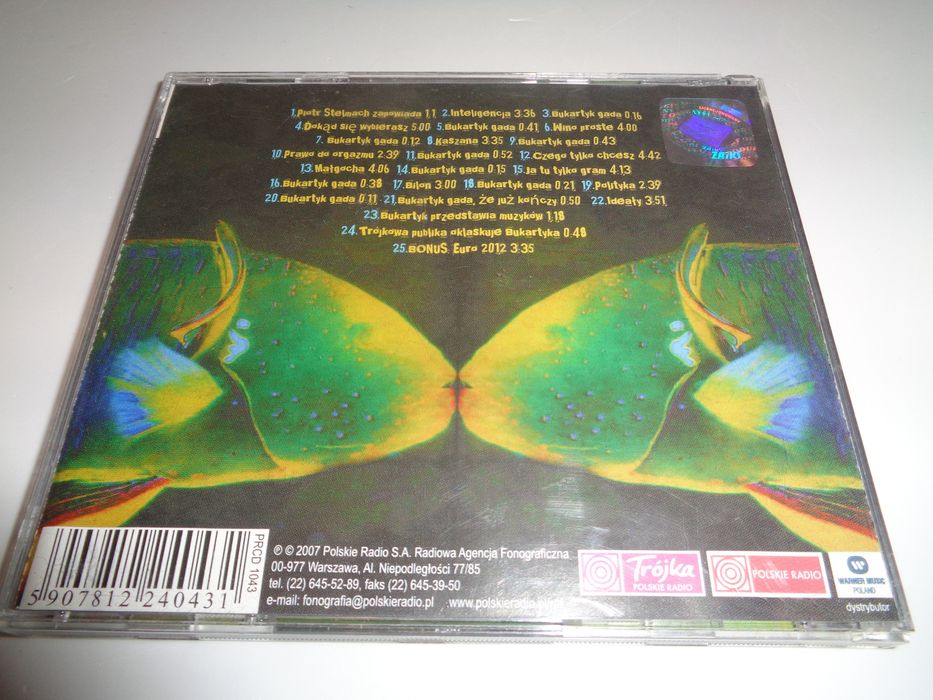 Piotr Bukartyk Live 25 L wody w ustach cd *