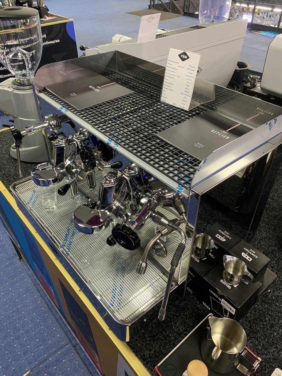 Нова професійна кавомашина VBM REPLICA HX Manuale з газом газ з ПДВ