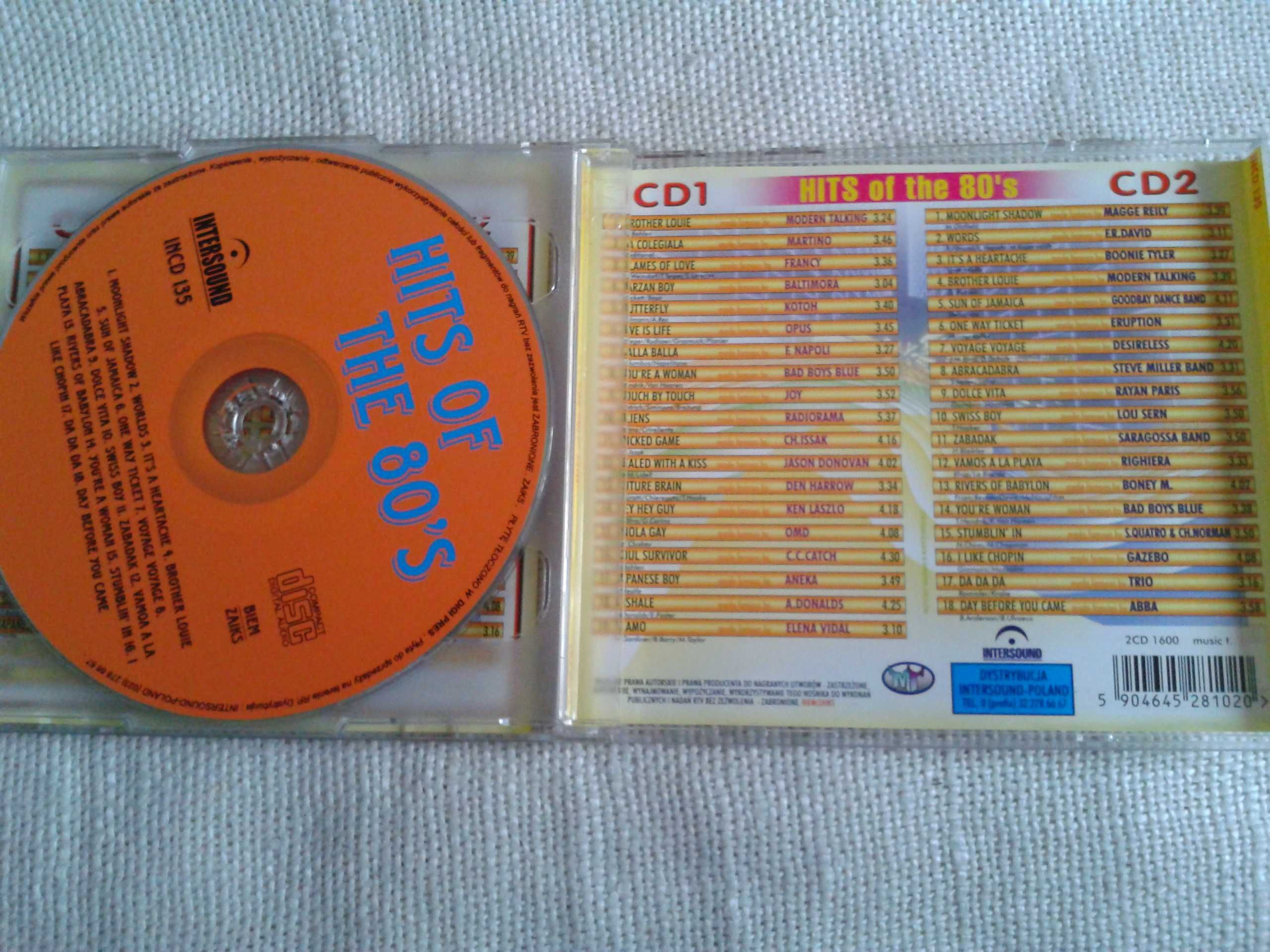 Hits Of The 80's  2CD
