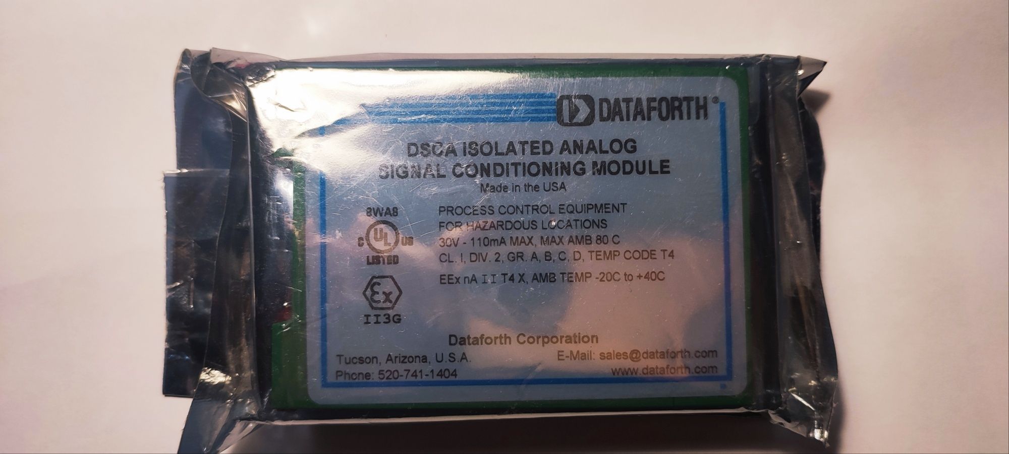 Нормализатор сигналов  переменного тока Dataforth DSCA33-07