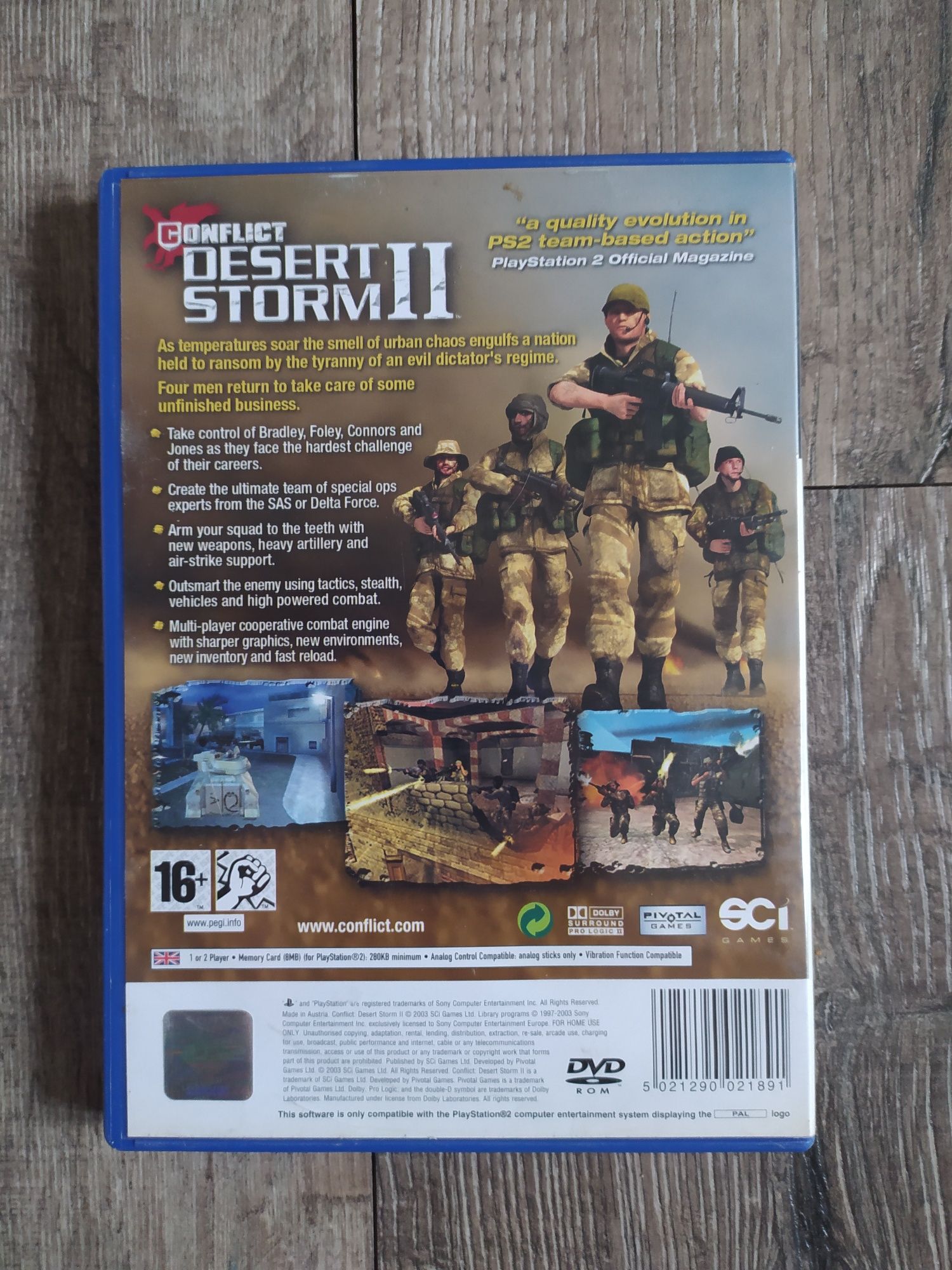 Gra PS2 Conflict Desert Storm II Wysyłka