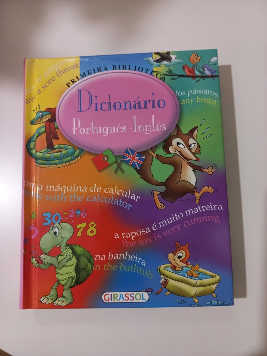 Dicionário infantil português-inglês - Novo!