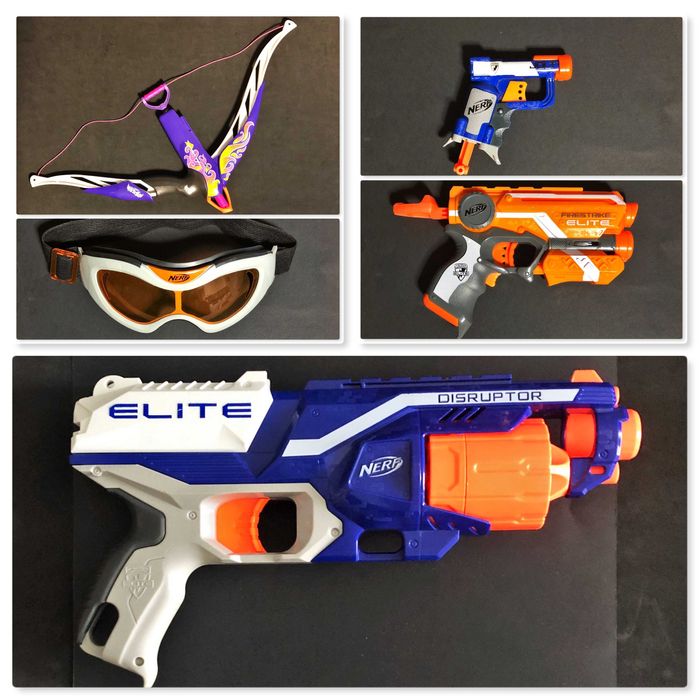 NERF [desde 06€] Arco Óculos Pistola Shotgun