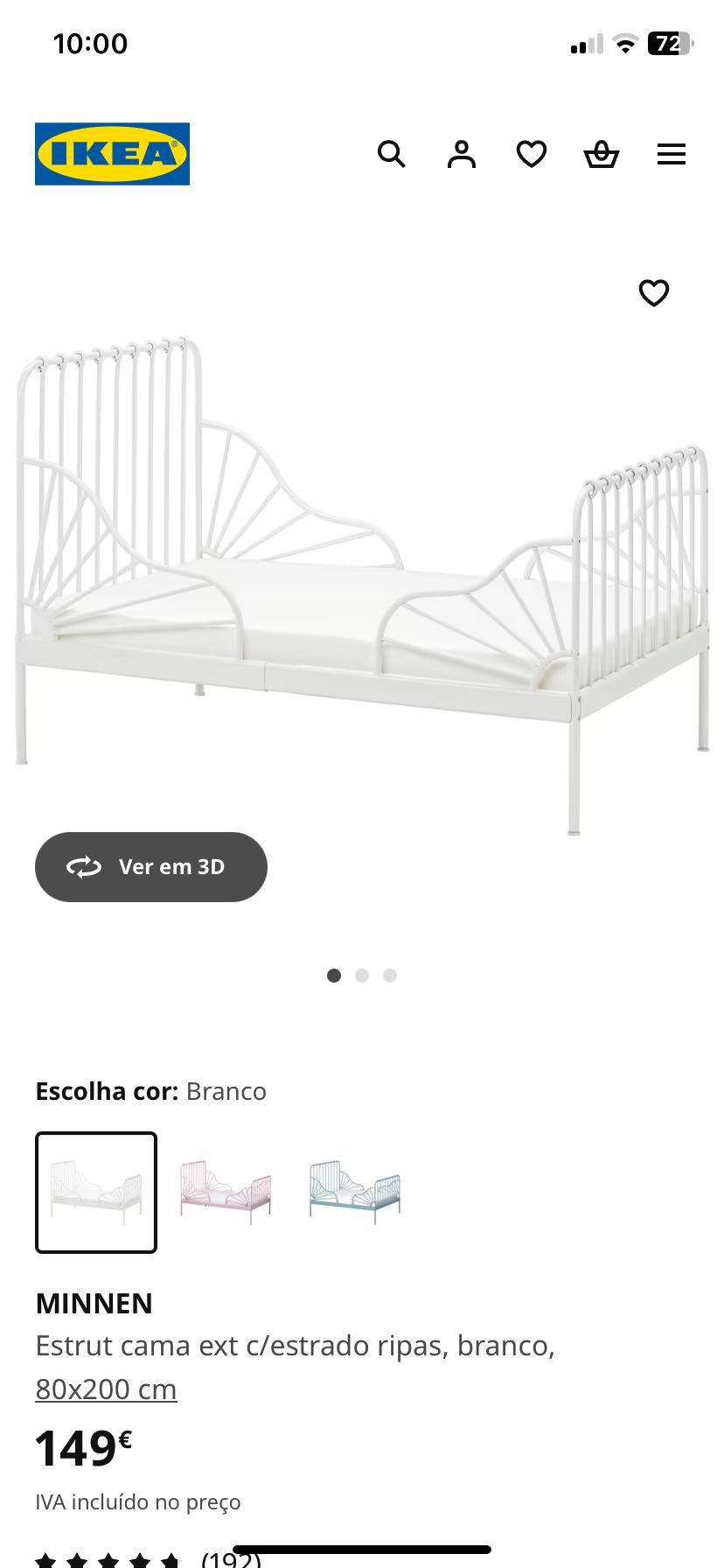 Vendo 2 camas de criança, IKEA,  como novas,  sem marcas de uso.