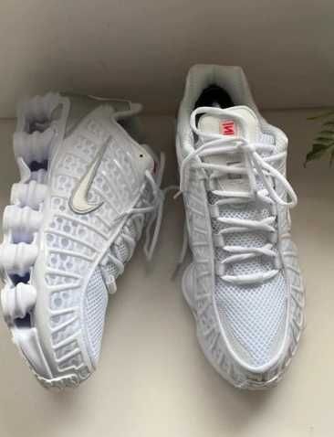 Buty damskie Trampk Nike_Shox_TL_White R.38