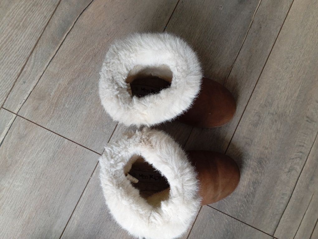 Buty zimowe ocieplane kozaczki