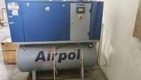 Kompresor AirPol, 7,5 kW, zbiornik 400 L,