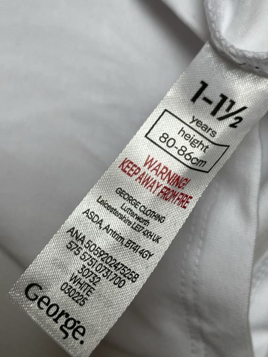 80 86 George 5pak koszulki podkoszulki na ramiączkach zestaw koszulek