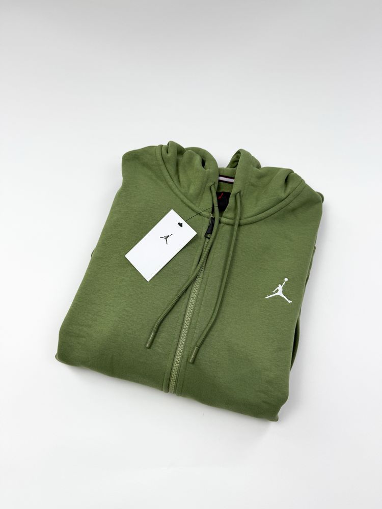 Оригінал! Чоловіче Зіп Худі Jordan Essentials хакі (М) / Нове!