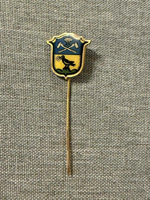 Złota OdznakaPróba 333 z Herbem Niemieckiej gminy Sankt Oswald-Ried